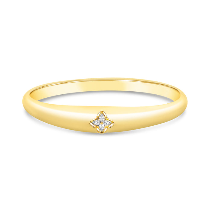 Gold Plated Cubic Zirconia Bracelet B1490GOLD