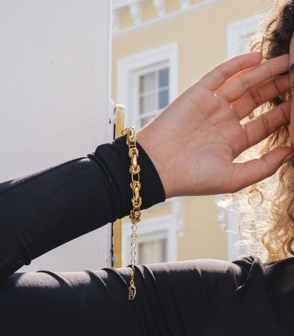 GOLD PLATED BRACELET B1870GOLD