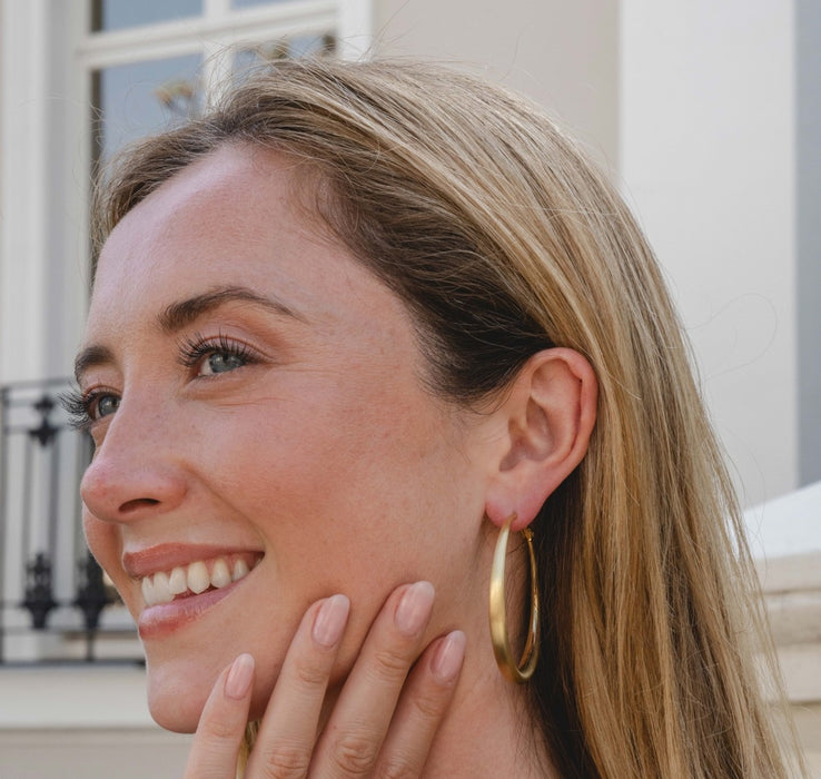 GOLD PLATED EARRINGS E1881GOLD