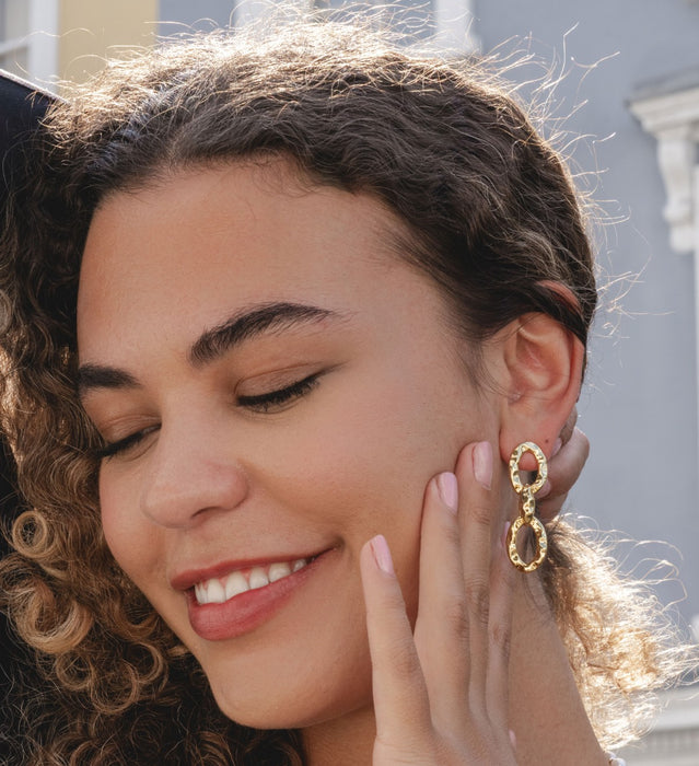 GOLD PLATED EARRINGS E1936