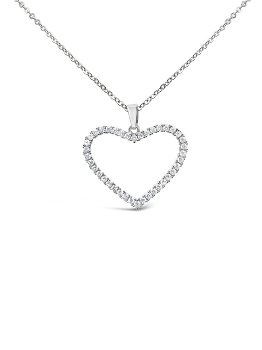 Rhodium Plated Necklace N513