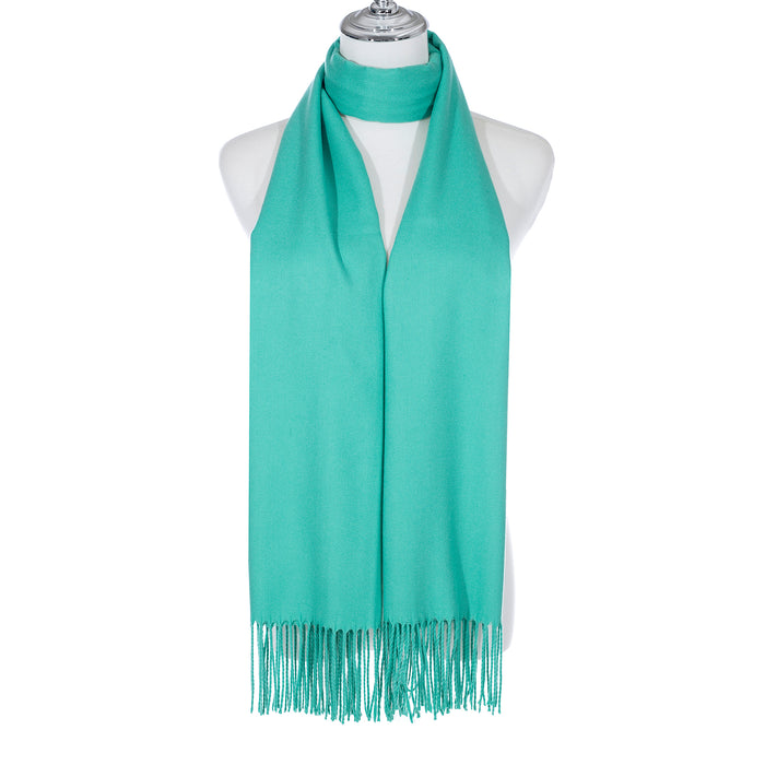 Celine Scarf colour Caribbean Green -PAS54
