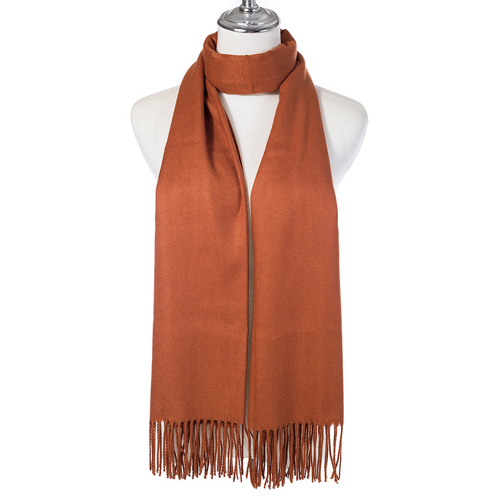 CELINE SCARF COLOUR BURNT SPICE - PAS69