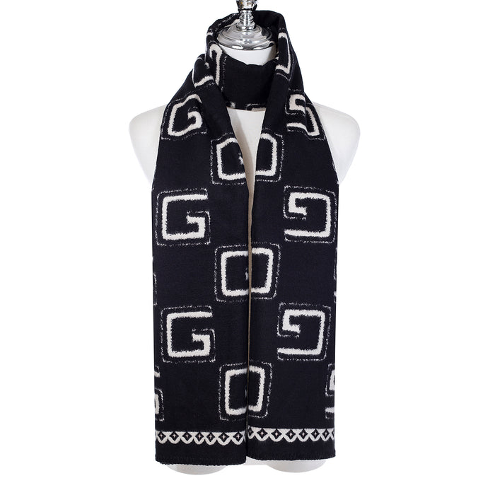 Black Scarf SC1414BLACK