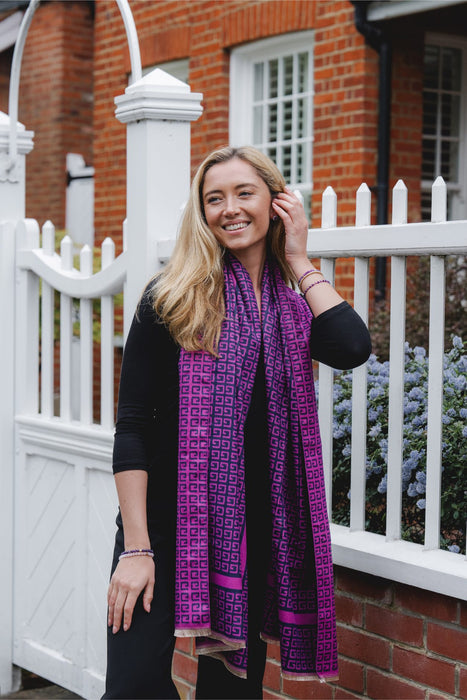 Fuchsia Scarf SC1416FUCHSIA