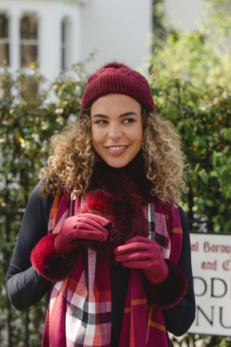 SCARF SC1436CHERRY