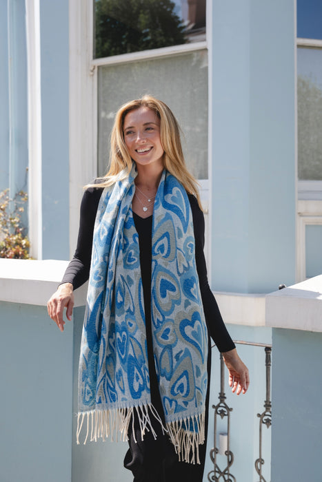 SCARF SC1795CHINABLUE/DENIM