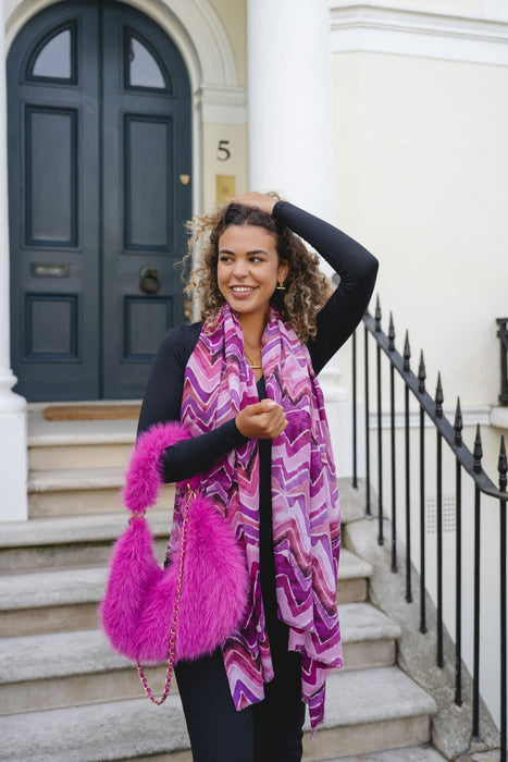 SCARF SC1825WILDORCHID