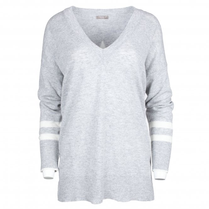 Lydia' our Cashmere Mix Jumper in Dove LYDIA - DOVE