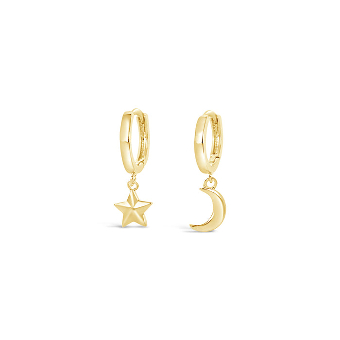 HYPOALLERGENIC18K GOLD PLATED EARRINGS WITH A FREE GIFT BOX PACK OF 3,CODE A39