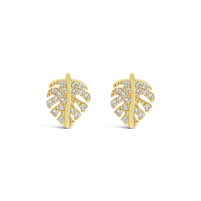 HYPOALLERGENIC 18K GOLD PLATED EARRINGS  WITH CUBIC ZIRCONIA STONES AND A FREE GIFT BOX PACK OF 3,CODE A98