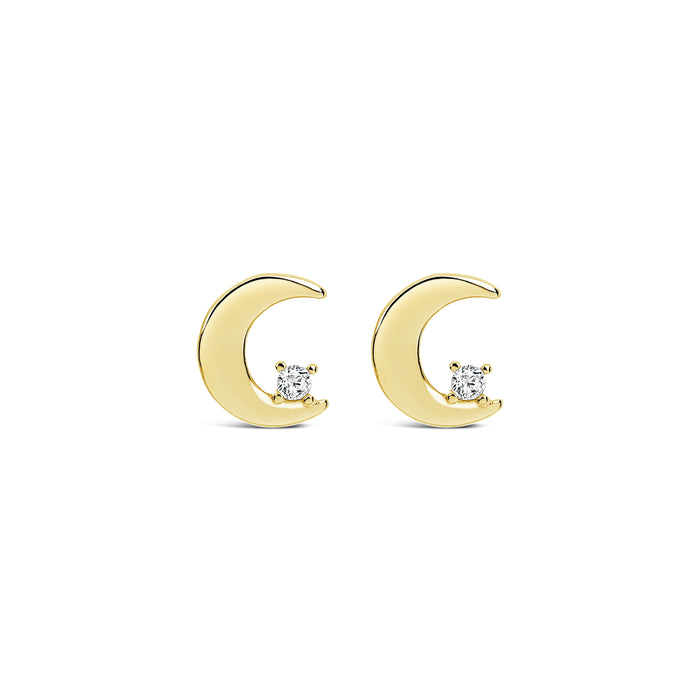 HYPOALLERGENIC 18K GOLD PLATED EARRINGS  WITH CUBIC ZIRCONIA STONES AND A FREE GIFT BOX PACK OF 3,CODE A99