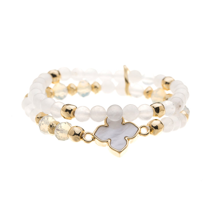 GOLD PLATED BRACELET B1372 SUPPLIED WITH A POUCH