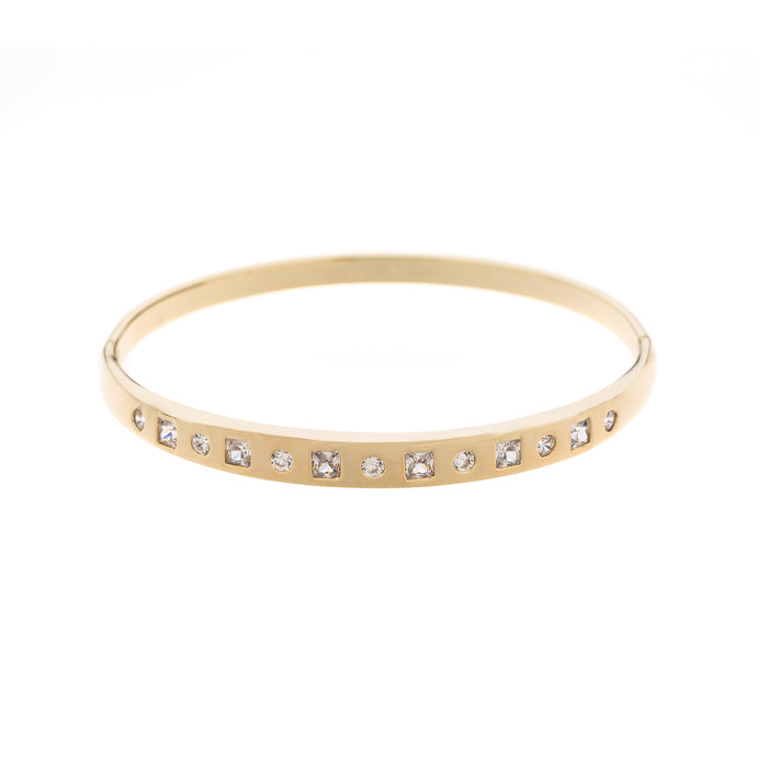 Gold Plated Cubic Zirconia Bracelet B1501