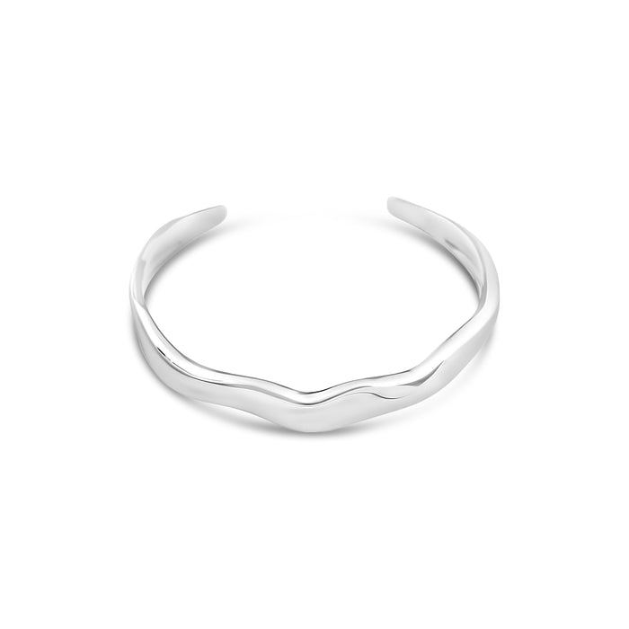 SILVER PLATED BRACELET B2045SILVER WITH A FREE GIFT BOX.