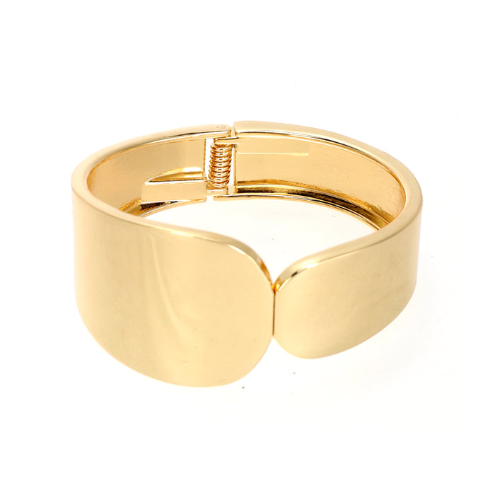 GOLD PLATED BANGLE B2122 WITH A POUCH
