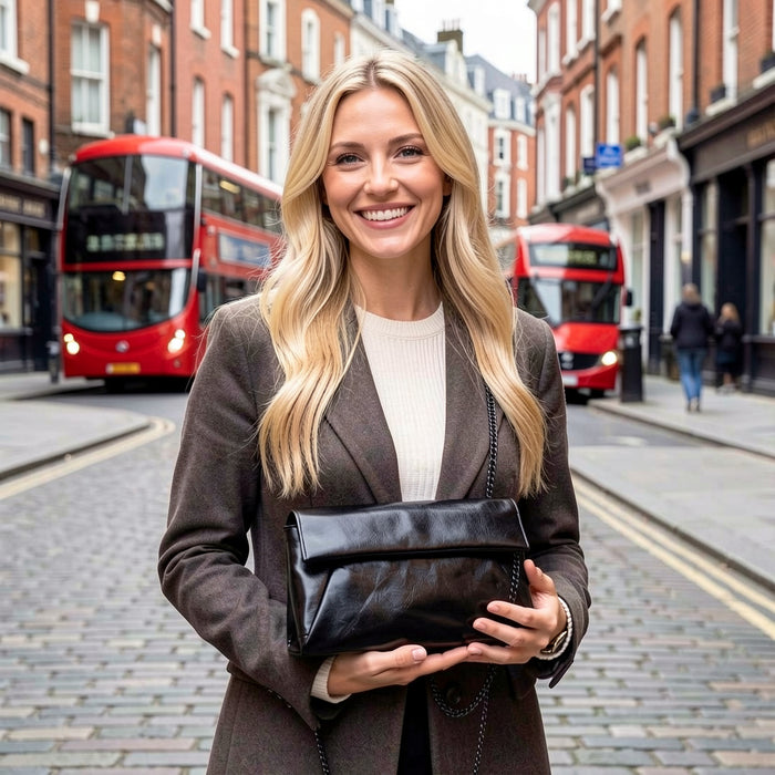 BAG58BLACK ENVELOPE BAG