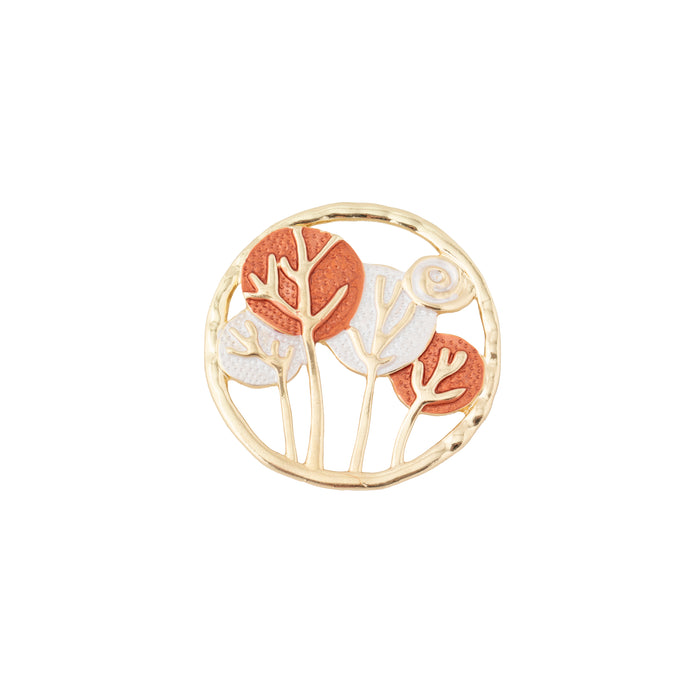 MAGNETIC  BROOCH BR15 WITH A FREE GIFT BOX.