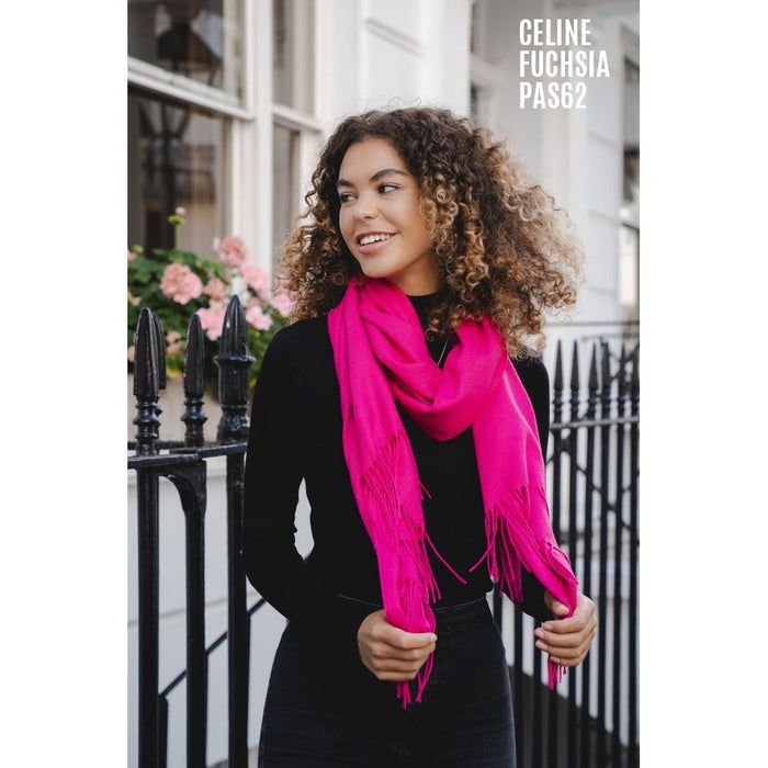 Celine Scarf colour FUCHSIA - PAS62