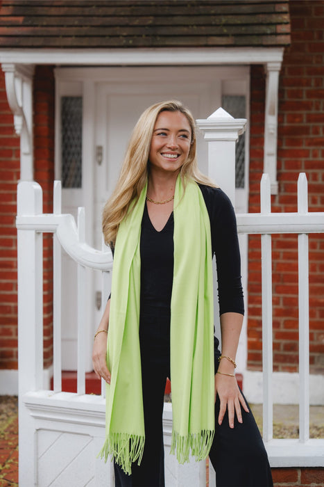 Celine Scarf colour LIME - PAS58