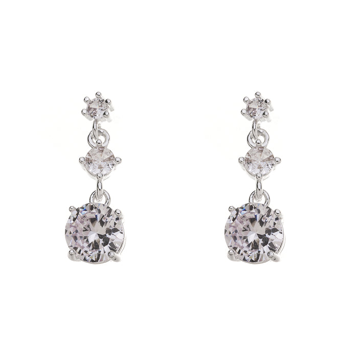 E1471 SILVER PLATED EARRINGS