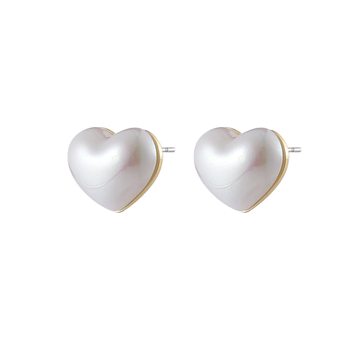 GOLD PLATED PEARL EARRINGS E1612