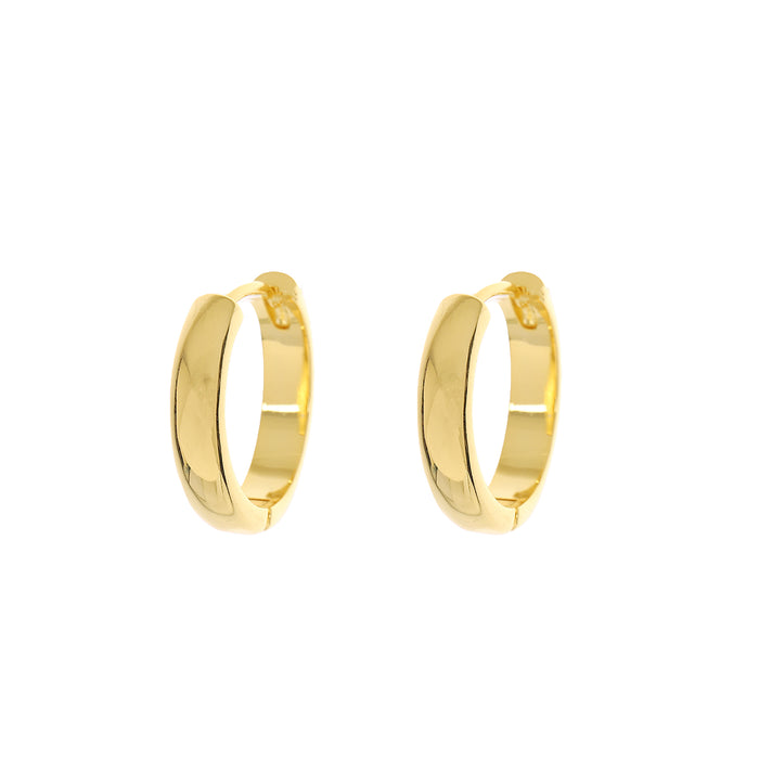18K GOLD PLATED EARRINGS  WITH CUBIC ZIRCONIA STONES .WITH A FREE GIFT BOX.E2000