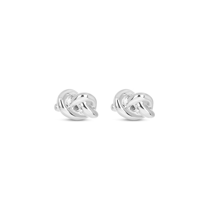SILVER  PLATED EARRINGS  E2154SILVER WITH A FREE GIFT BOX