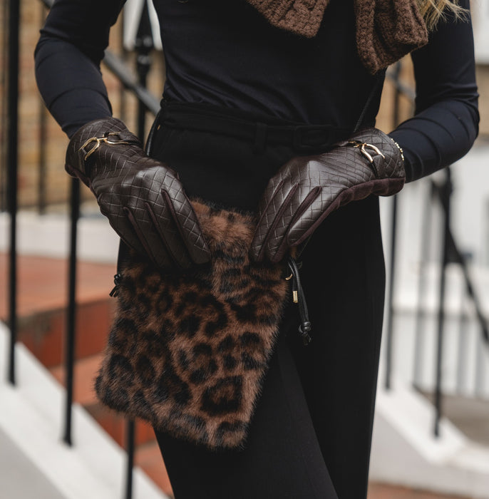 GLOVES GL26CHOCOLATE