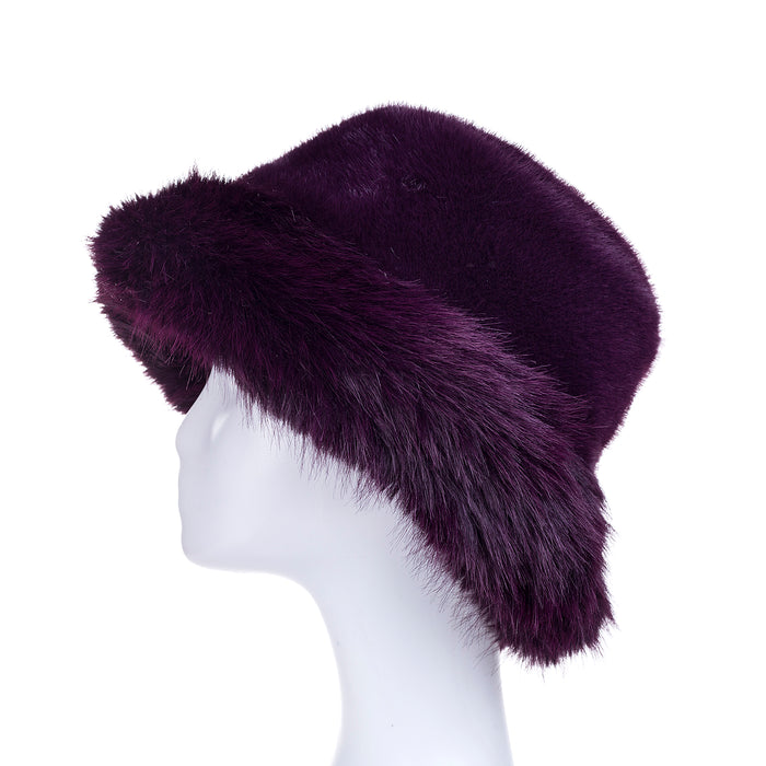 NEW YORK HAT37DEEPPURPLE