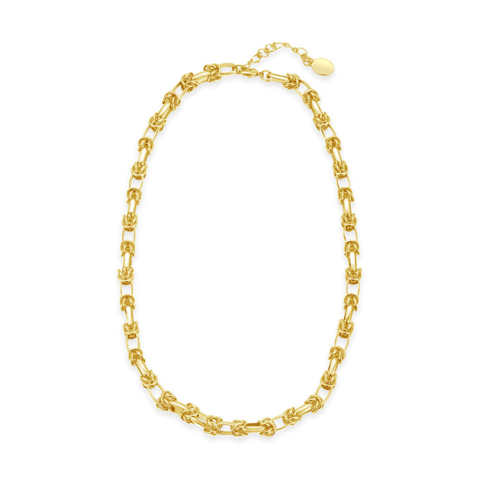 GOLD PLATED NECKLACE N1869GOLD