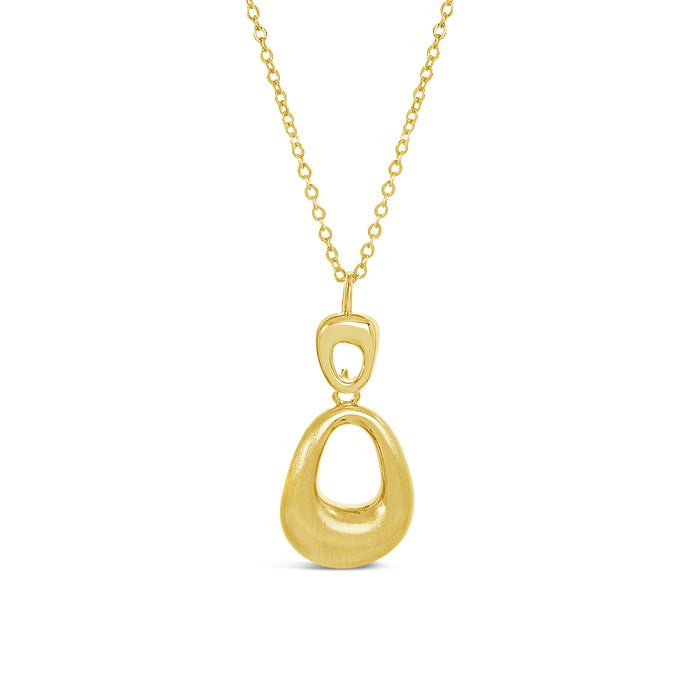 18K GOLD PLATED NECKLACE WITH A FREE GIFT BOX.N2023GOLD
