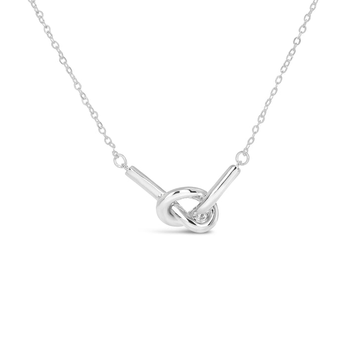 SILVER  PLATED NECKLACE N2153SILVER WITH A FREE GIFT BOX