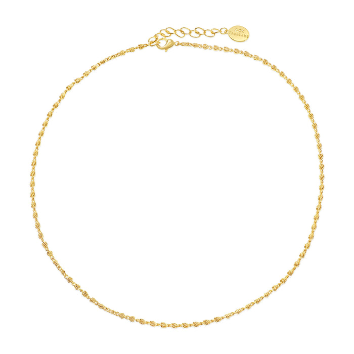14K GOLD PLATED NECKLACE .N2163 WITH A FREE GIFT BOX