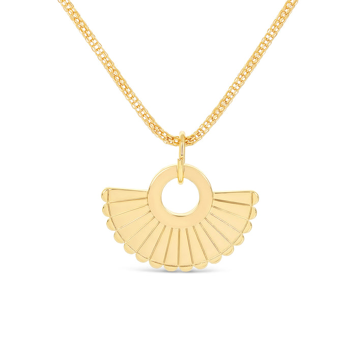 14K GOLD PLATED NECKLACE .N2171GOLD WITH A FREE GIFT BOX