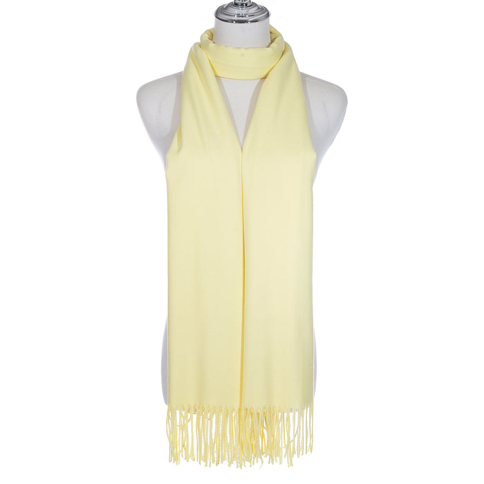 Celine Scarf colour PASTELYELLOW - PAS59