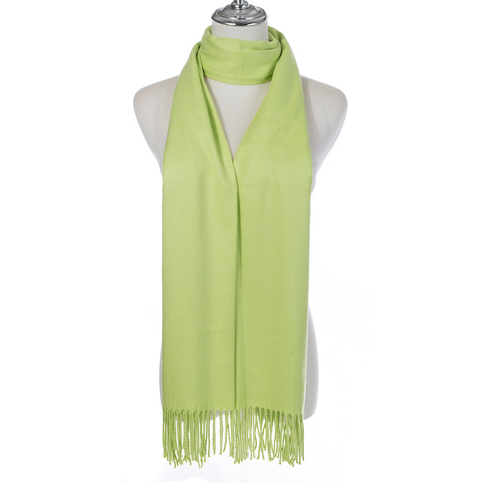 Celine Scarf colour CHARTREUSE - PAS67