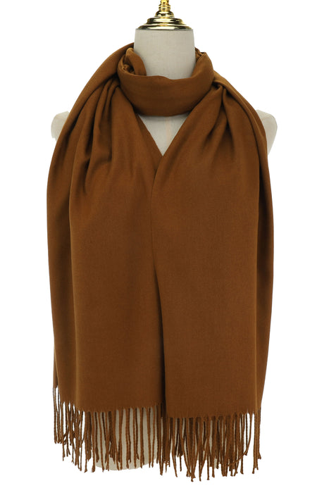 SCARF PAS71 TOFFEE