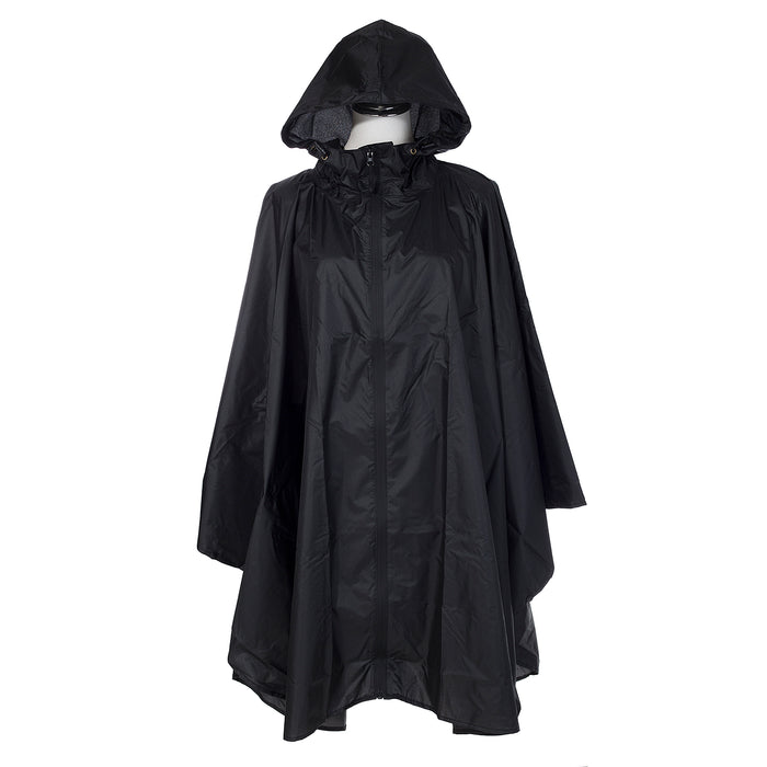 BLACK  RAIN PONCHO RAIN5