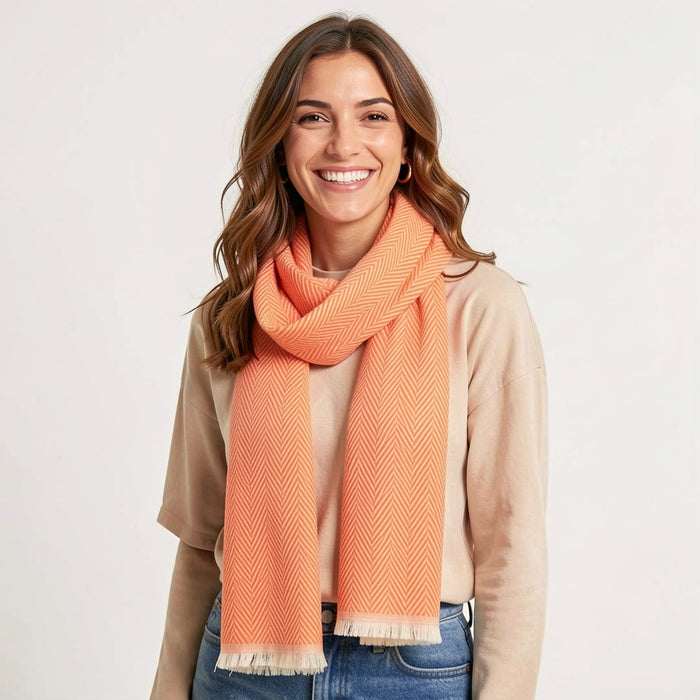 Orange Scarf SC1169