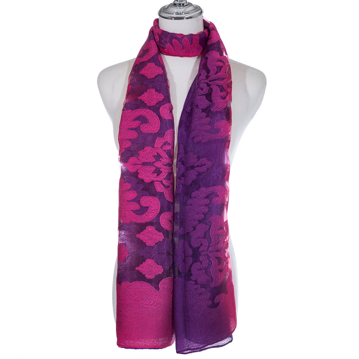 Purple/Pink Scarf SC1198