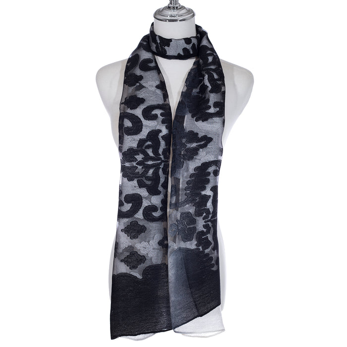 Black/White Scarf SC1200