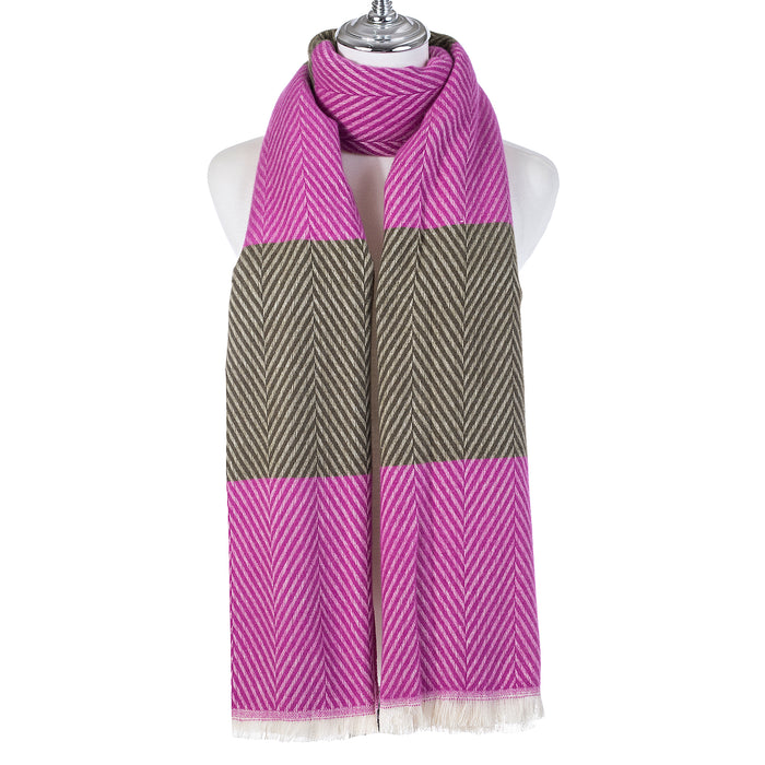 Purple/Green Scarf SC1387PURPLE/GREEN