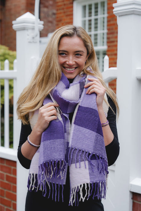 Purple Scarf SC1404PURPLE