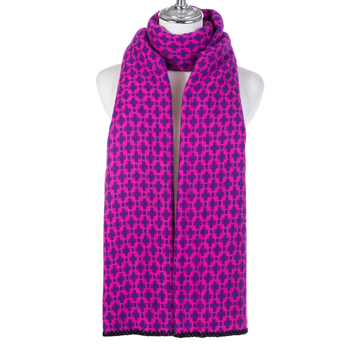 Purple/Fuchsia Scarf SC1406PURPLE/FUCHSIA