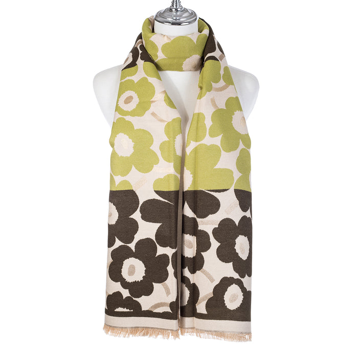 Green Scarf SC1408GREEN