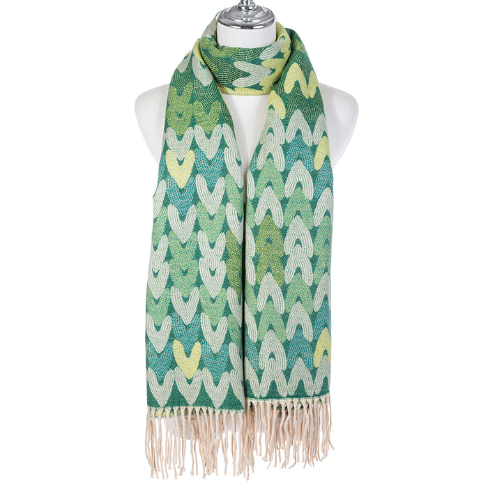 Green Scarf SC1409GREEN