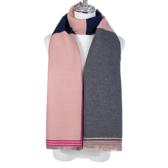 Pink/Fuchsia Scarf SC1412PINK/FUCHSIA