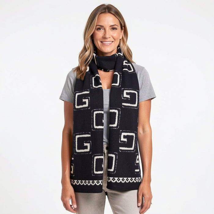 Black Scarf SC1414BLACK