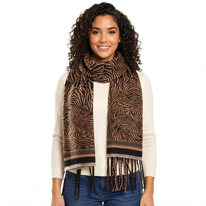 Chocolate Scarf SC1524CHOCOLATE